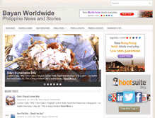 Tablet Screenshot of bayanworldwide.com